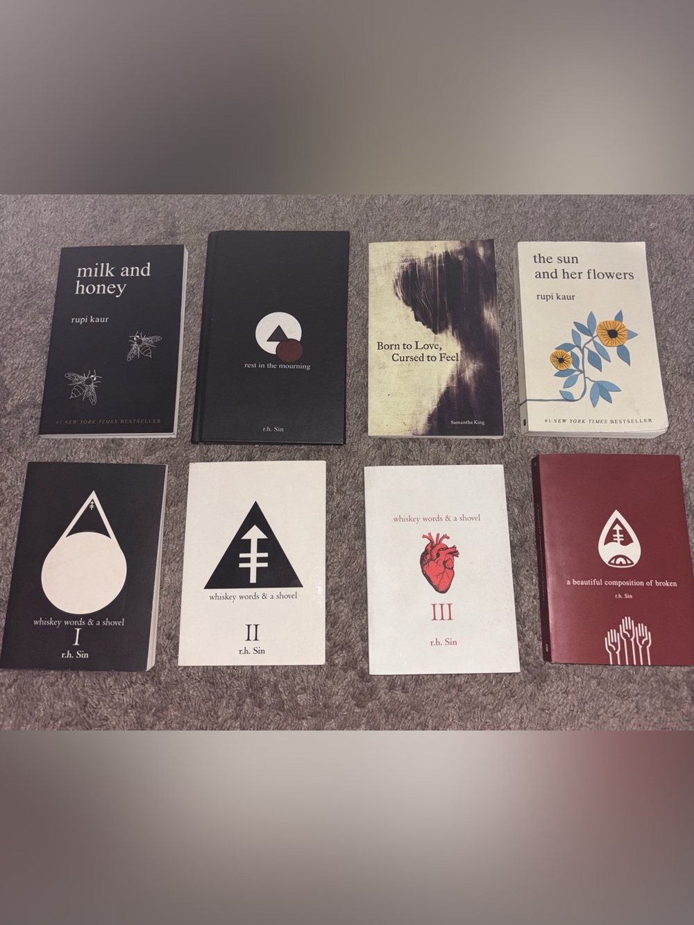 Assorted Poetry & Fiction Bundle Book Set